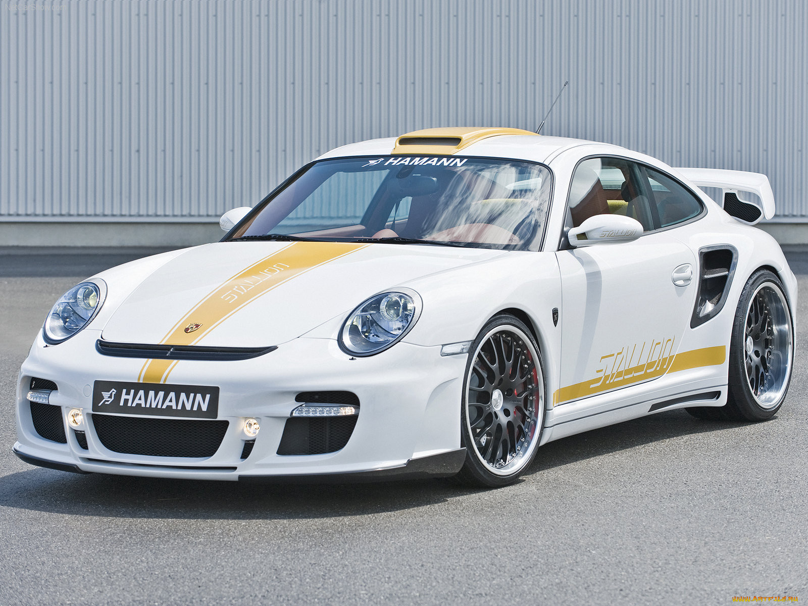 hamann, porsche, 911, turbo, stallion, 2008, 